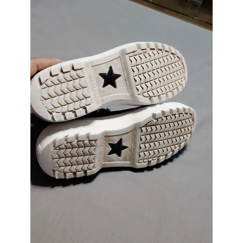 CONVERSE Chuck Taylor Kids 3.5 Hi Lugged Canvas All Star High Top Sneakers Skate